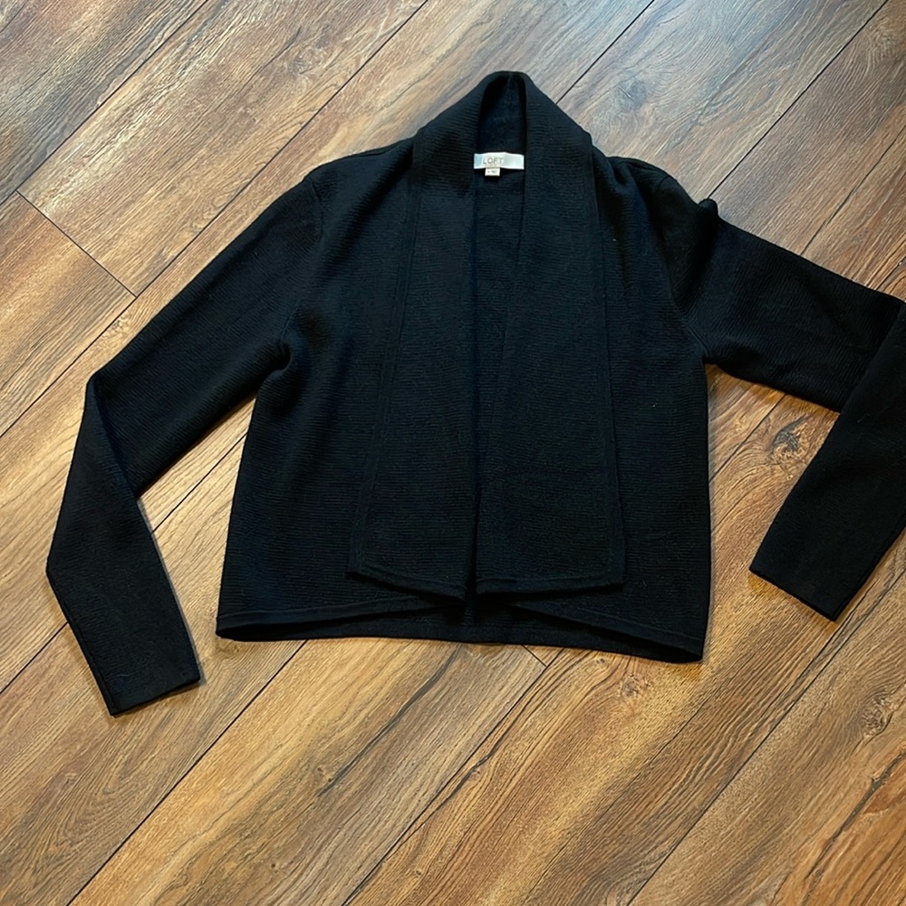 Cropped Loft Merino Sweater